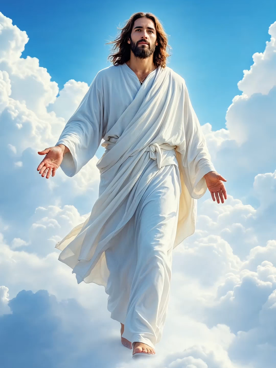 Jesus ist King #jesus #viral #heaven #clouds #gate #jesusisking #reels #walking #explore #sky #foryou #faith #fyp #fy