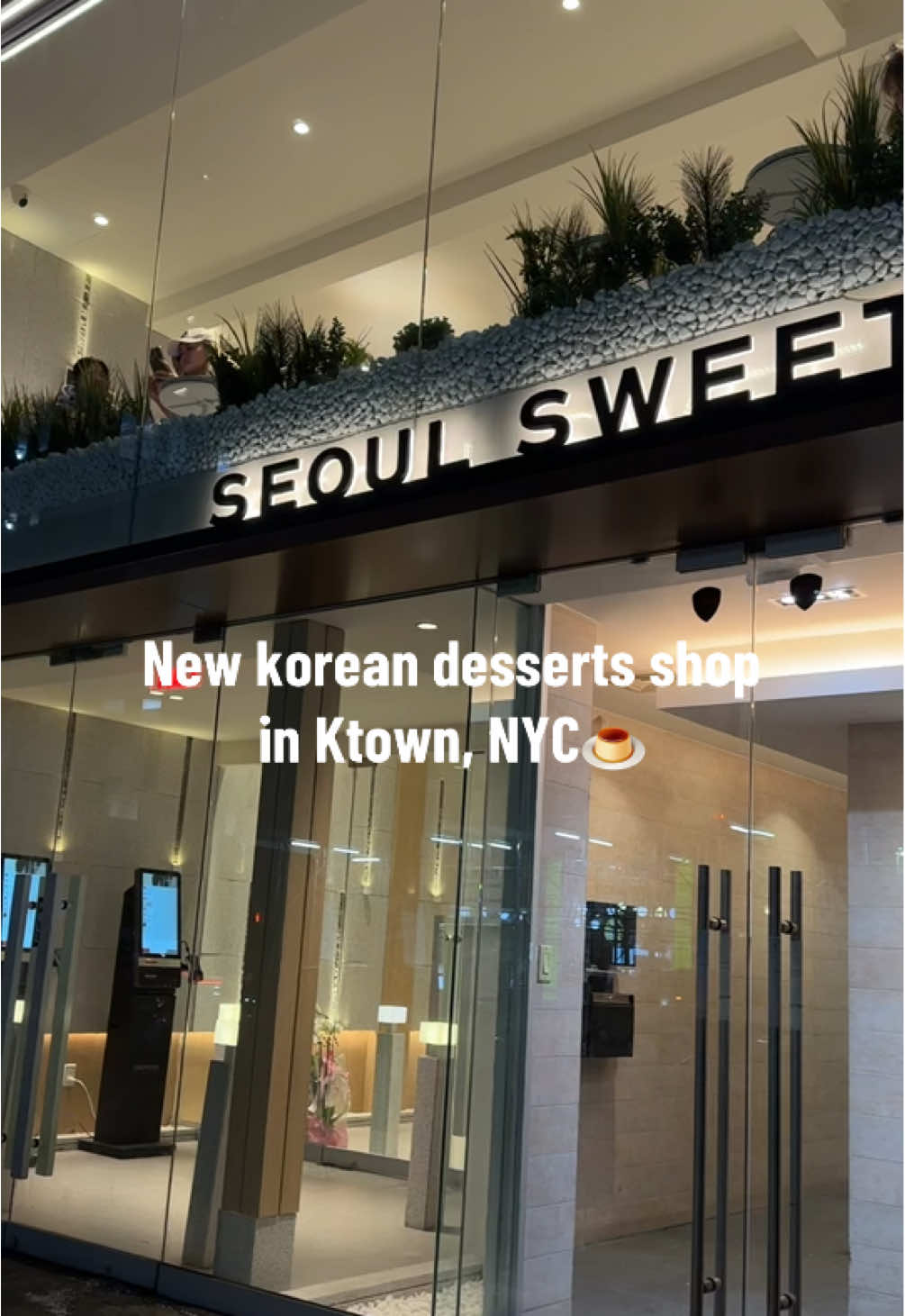 Check out a new desserts shop in K-town! 🍮 #nyc #ktown #nycktown #ktownnyc #desserts #aesthetic #aestheticcafe #foodnyc #nycfood #dessertsnyc #seoul #seoulsweets 