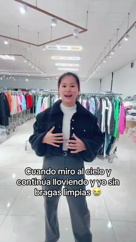 Y ya usé las bragas de repuesto 