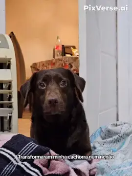 assustador  . . . #trend #jesus #ia #cachorro #fy 