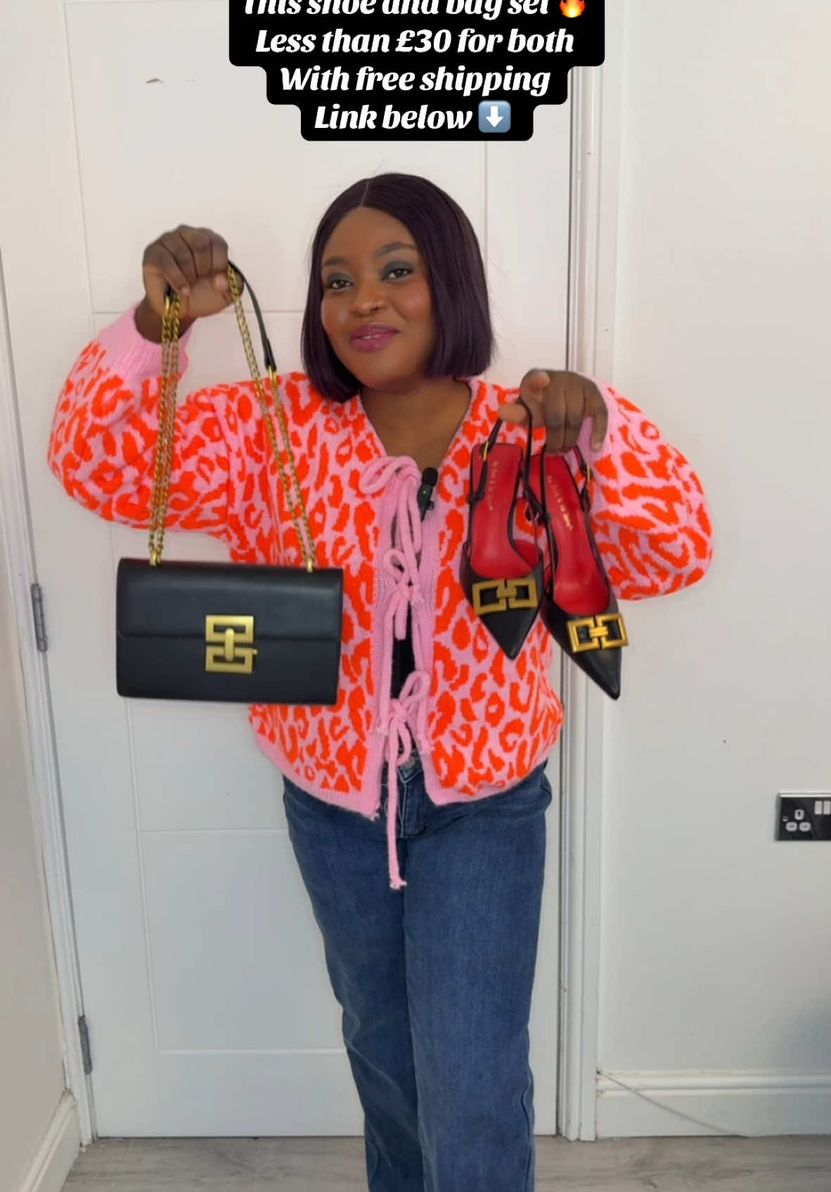 This combo is so beautiful, you definitely need this in your collections . Click on the yellow basket #shoe #luxuryshoes #bags #luxurybag #tiktokbuys 