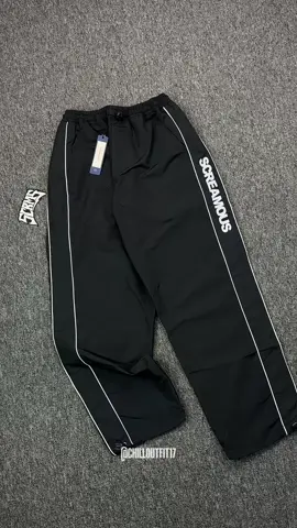 rekomendasi trackpants parasut screamous🔥#trackpants #celanaparasut #screamous #celanapanjang #wibgajian 