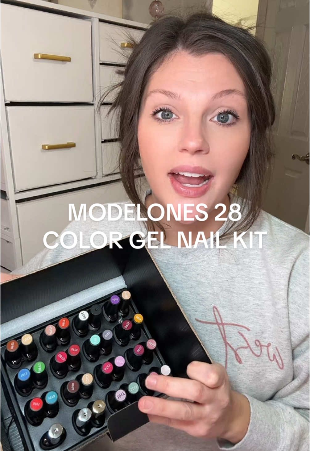 A complete and total kit to do your own gel nails at home for LESS than one gel manicure at the salon! @Modelones Official #gelnail #nailsathome #diynails #affordablenails #tiktokshopfinds #nailkit  #gelnailkit #nailtok 