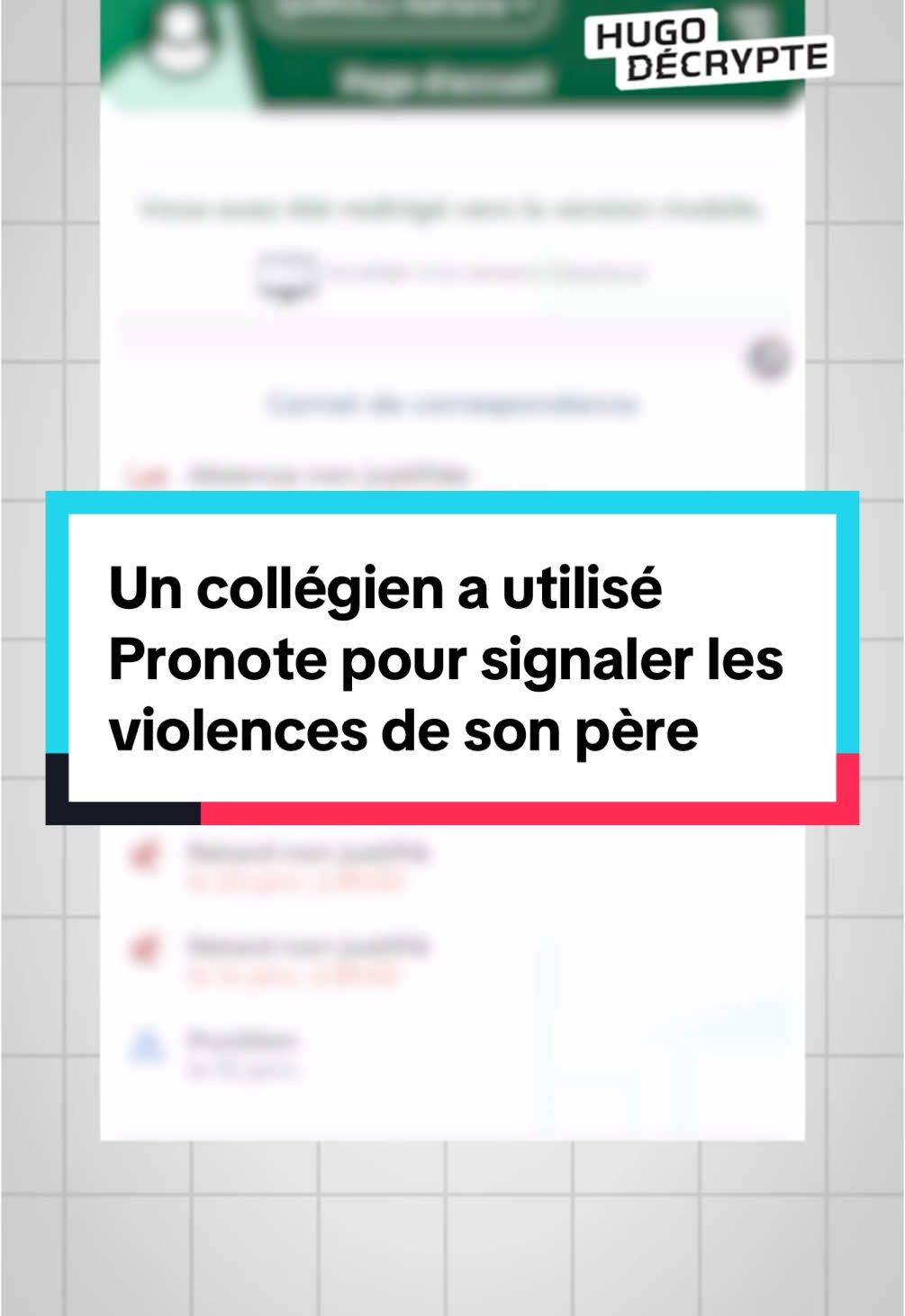 Il a prévenu un de ses camarades sur la plate-forme 