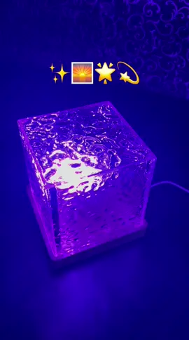 aura cube lamp, link in bio #gift #tiktokbuyit #nightlight #auralamp #cubelamp 