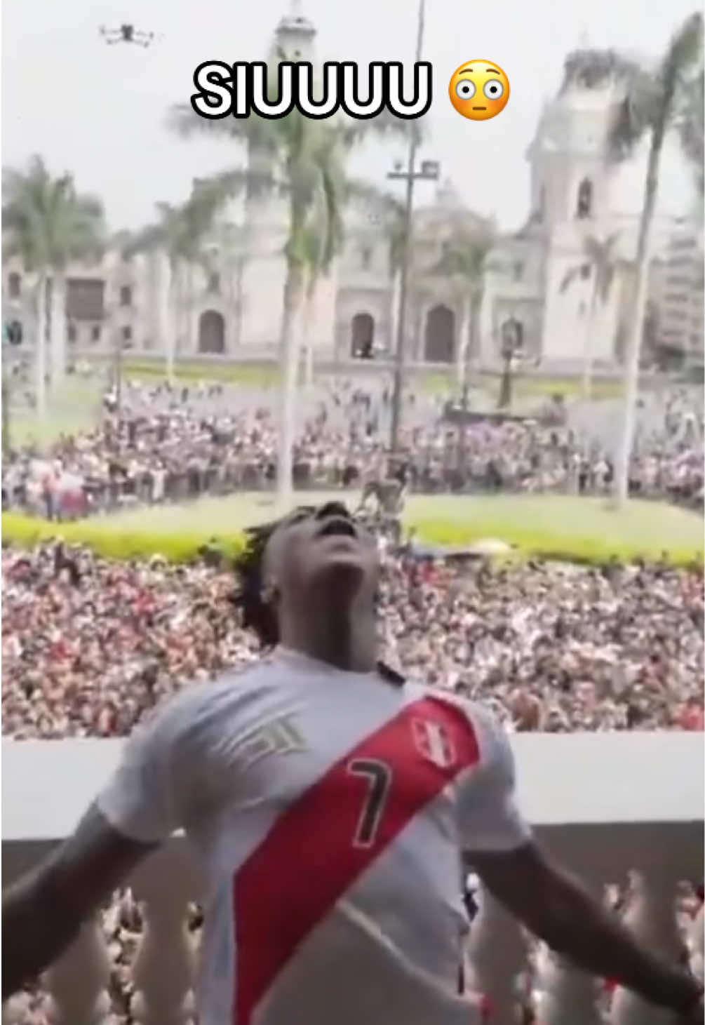 SPEED JUST DID THE SIU IN FRONT OF 20,000 FANS IN PERU 🤯🤯🤯 @IShowSpeed #speed #siuuuu #peru #shoutoutot 