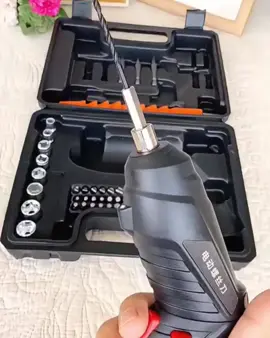 47 Pieces Rechargeable Electric Screwdriver Kit #shopify #shopnow 