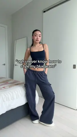 style blue jeans👖🫶🏻 #outfit #inspo #relatable #girls #fashion 