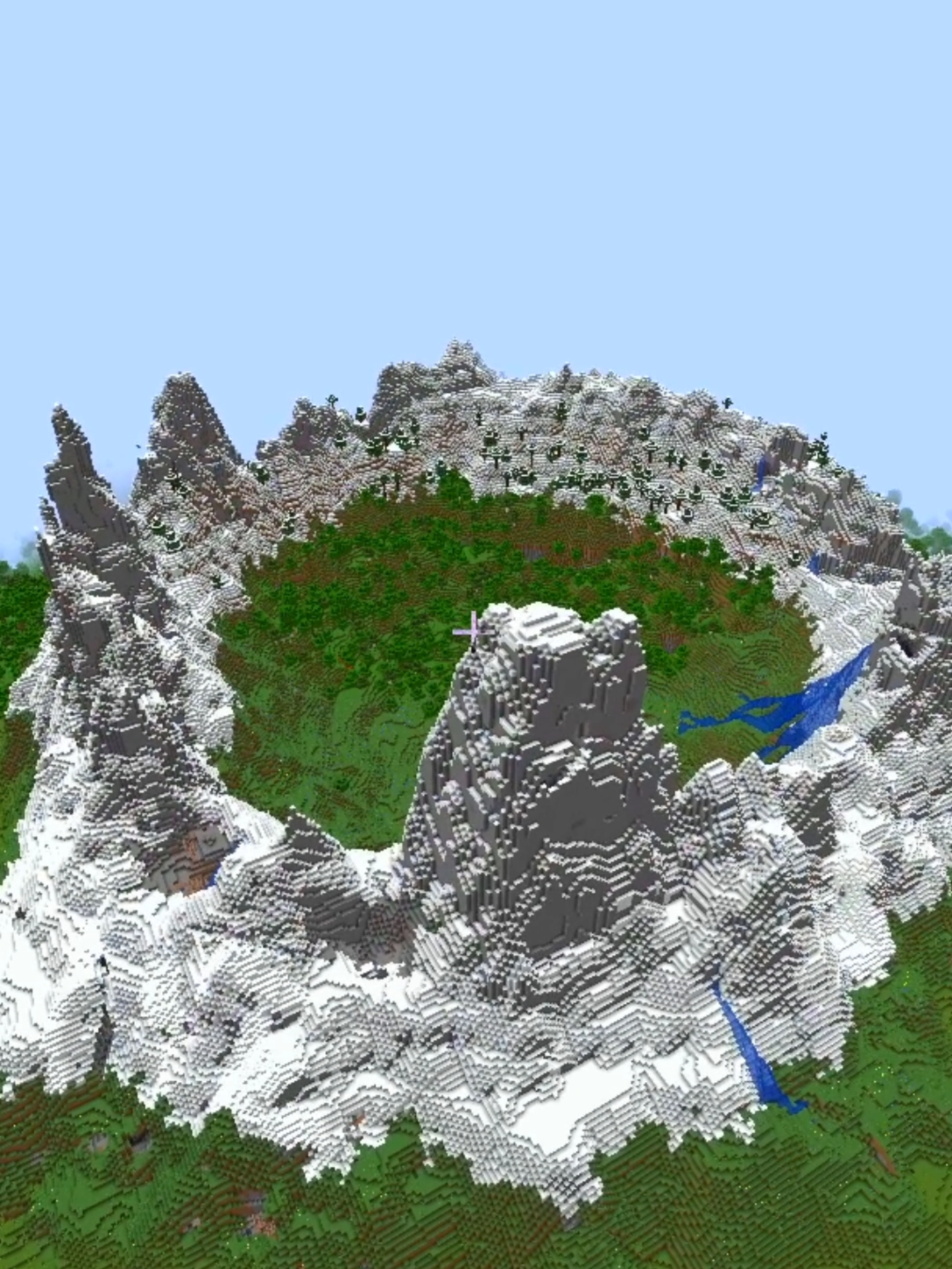 LA MEJOR SEMILLA DE TODO MINECRAFT ACABA DE SER ENCONTRADA 😳😳👍 #minecraft #fyp