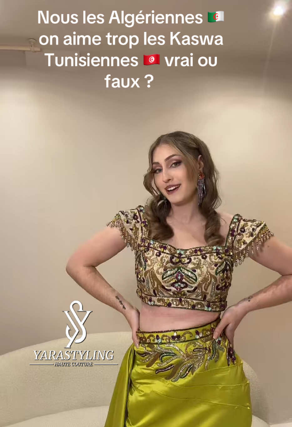 Kaswa invitée New collection on location île de France  Modèle @Mandy ###foryou #pourtoii #negafaalgerienne #macheta #شعب_الصيني_ماله_حل😂😂 #locationrobekabyleparis #kaswa #locationkaswa 