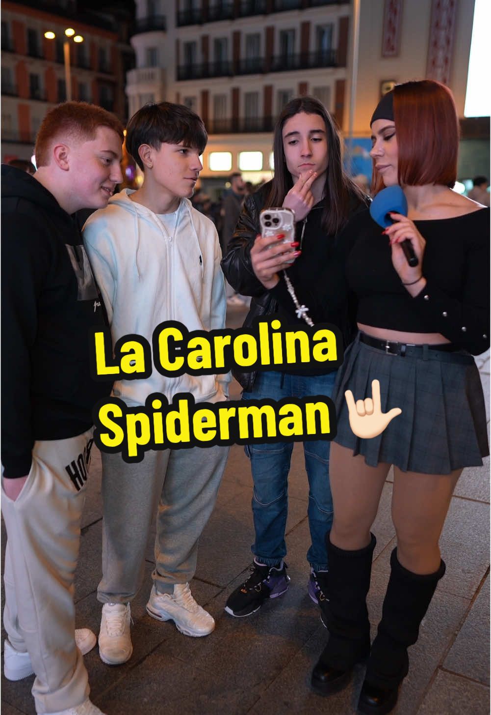 La Carolina Spiderman 🕷️