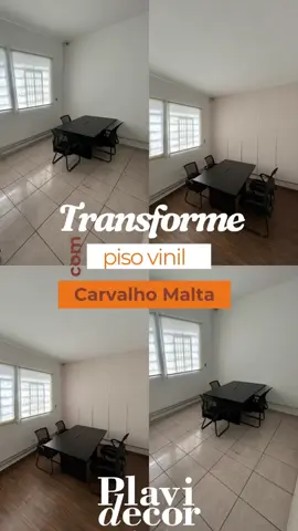 Conheça o nosso piso autoadesivo na estampa Carvalho Malta e acompanhe a transformação dessa sala! 🤩 Mude qualquer ambiente gastando pouco e sem quebra-quebra! #Plavitec #Plavidecor #pisoautoadesivo #carvalhomalta #pisovinilico #PVC #PVCLVT #dicasdereforma #transformação #DIY #dicasdedecoração #designdeinteriores #dicadeeconomia