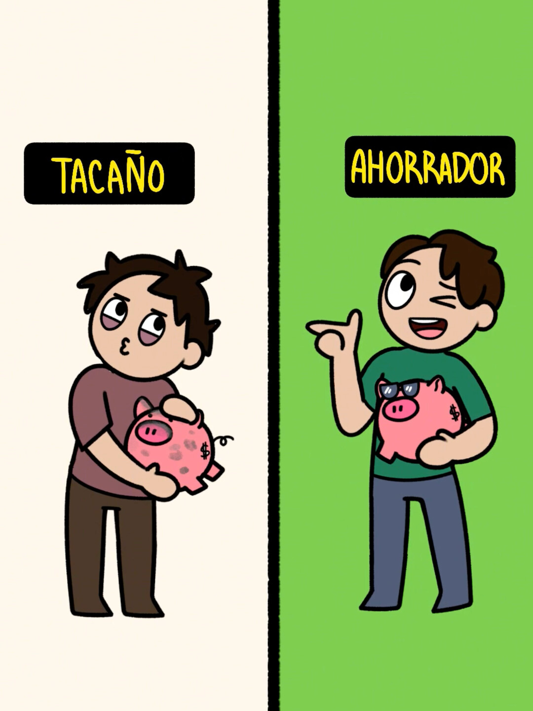 Cosas que hace un Tacaño, y que una persona Ahorrativa NO #ahorrador #tacaño #dinero