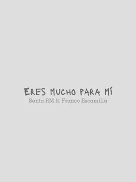 recién veo que puse mal el título pero me vale pilin y así lo dejaré. Pd: Perdí el usuario de la persona que me pidió esto #fyp #francoescamilla #santarm #lyrics_songs 