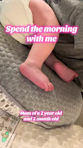 Spend the morning with me and my two year-old and two month old daughters every day does not look the same but I feel like we’re finally starting to get into a rhythm now that I’m out of the postpartum fog  #postpartum #dayinmylife #dayinthelife #MomsofTikTok #momvlog #soendthedaywithme #momoftwogirls #momoftwo #newborn #toddler 