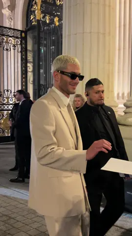 @Fai Khadra at The Ysl Show in Paris. #faikhadra #ysl #parisfashionweek #pfw #kyliejenner 
