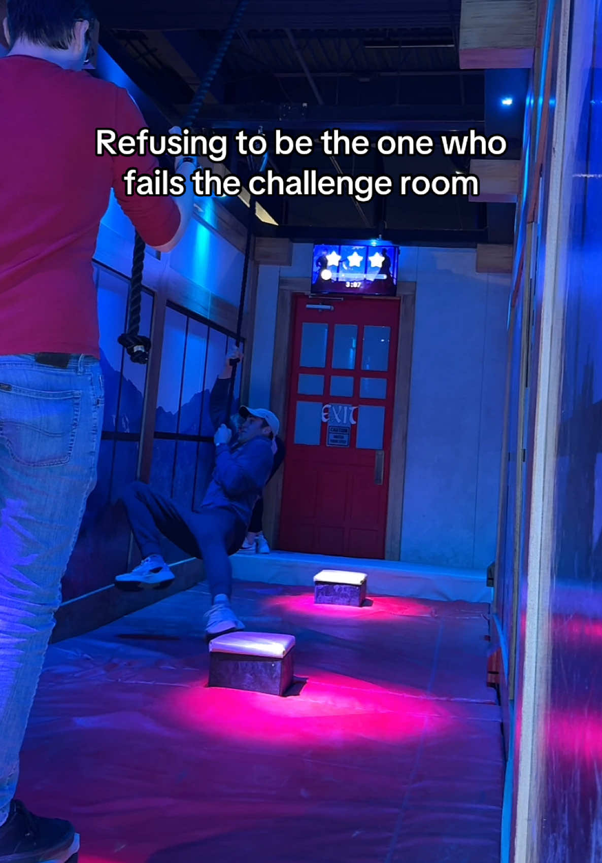 she was a fairy 🧚 #level99 #ropeswingchallenge #floorislava 