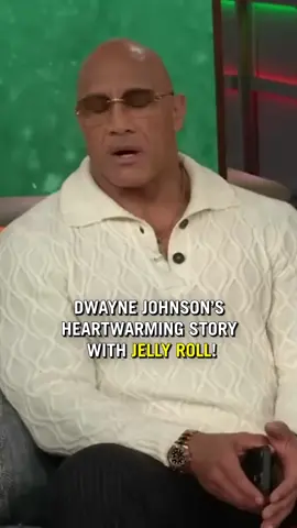 @The Rock tells heartwarming story about @Jelly Roll #jellyroll #music #country #interview #therock 