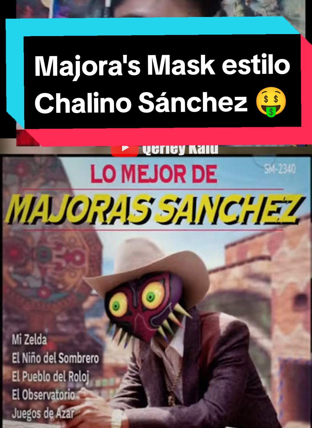 Cuando otro disco de Majora's Sánchez? 🤑🙏🏻 #zelda #majorasmask #chalino #nintendo #qerleykalu 