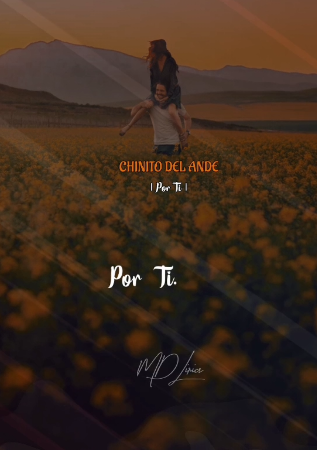 | POR TI | Chinito del Ande. Si quieres con un inicial personalizado o una música personalizada, comenta o escríbeme. #chinitodelande  #PorTi  #Huayno  #musicaandina  #perú  #romatica  #lostesorosdelperu  #chinolovers 