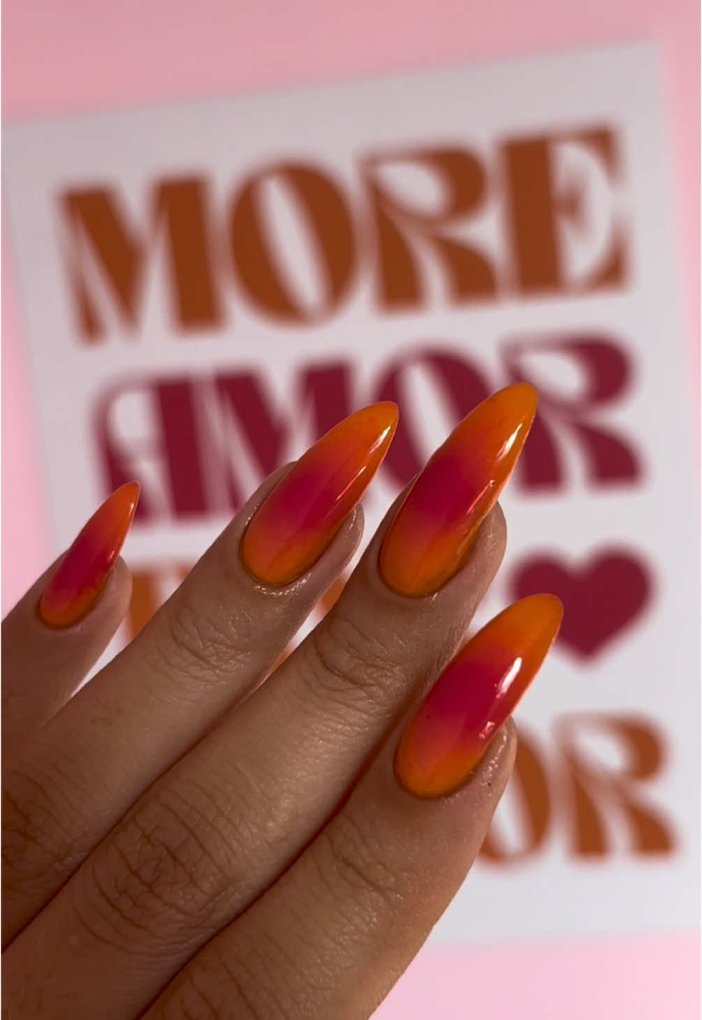 Aura nails summer🌞🌺 #unhasnaturais #unhas #nails #nailart #nailsforyou #tiktoknails #manicure 