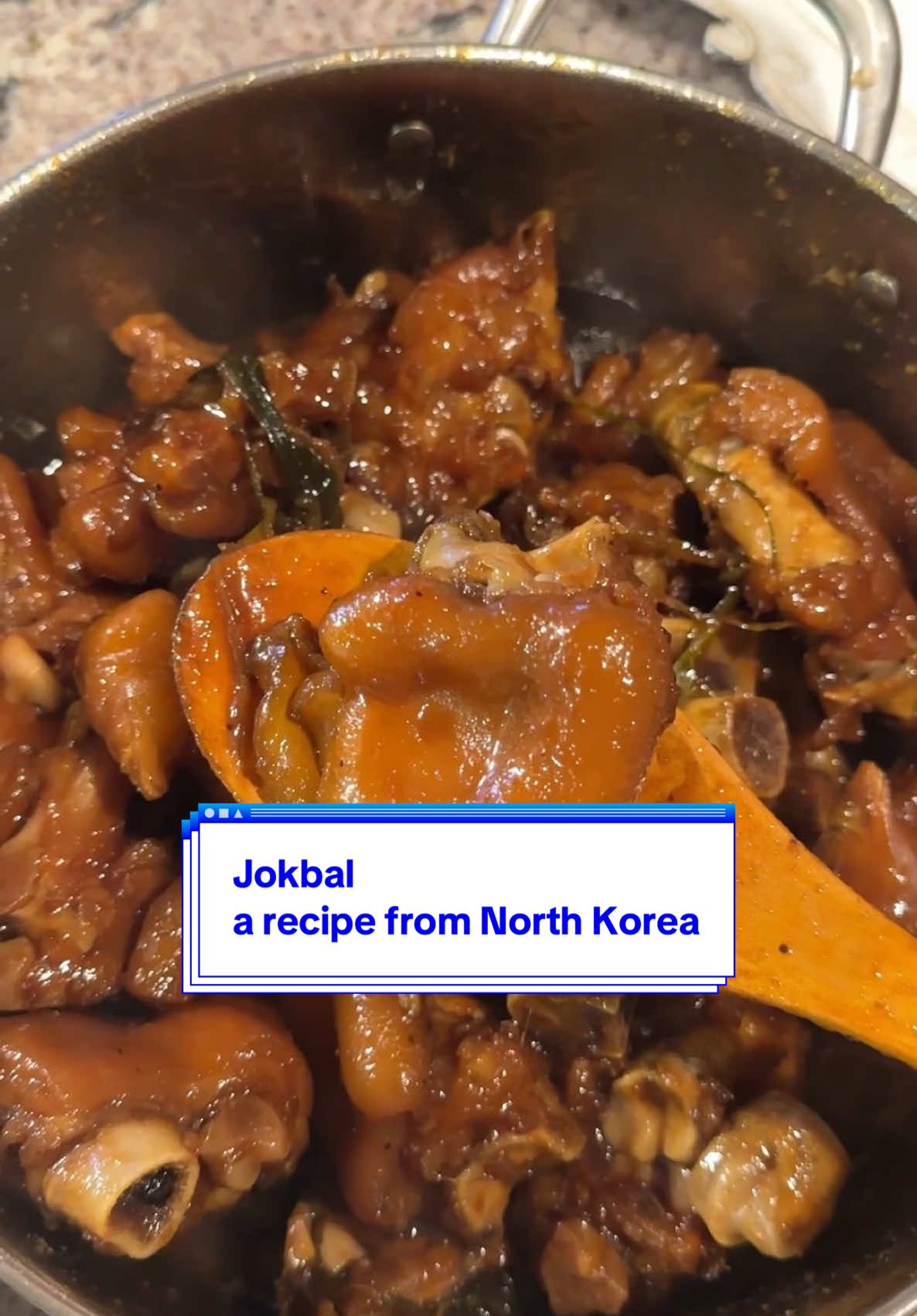 My grandma’s pig feet (Jokbal) recipe #homecooking #koreanfood #korean #pigfeet #korea #northkorea #homecooked #koreafood #storytime  This recipe from North Korea is at least 100 years old and is probably one of the few pieces of my family’s history that I have. When I shared it on my story, hundreds of people weren’t interested in the recipe—understandably so. It’s not the most appealing dish to some and might even seem gross. But for me, it’s a deeply meaningful family staple and a food I grew up loving. While I know it may not be for everyone, I at least want to share the story behind it with you🫶🏻