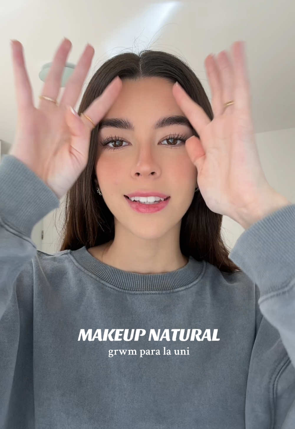 Mi maquillaje de diario 🩷 #makeup #maquillaje #tutorial #natural #uni #trabajo #escuela #mariacastañeda 