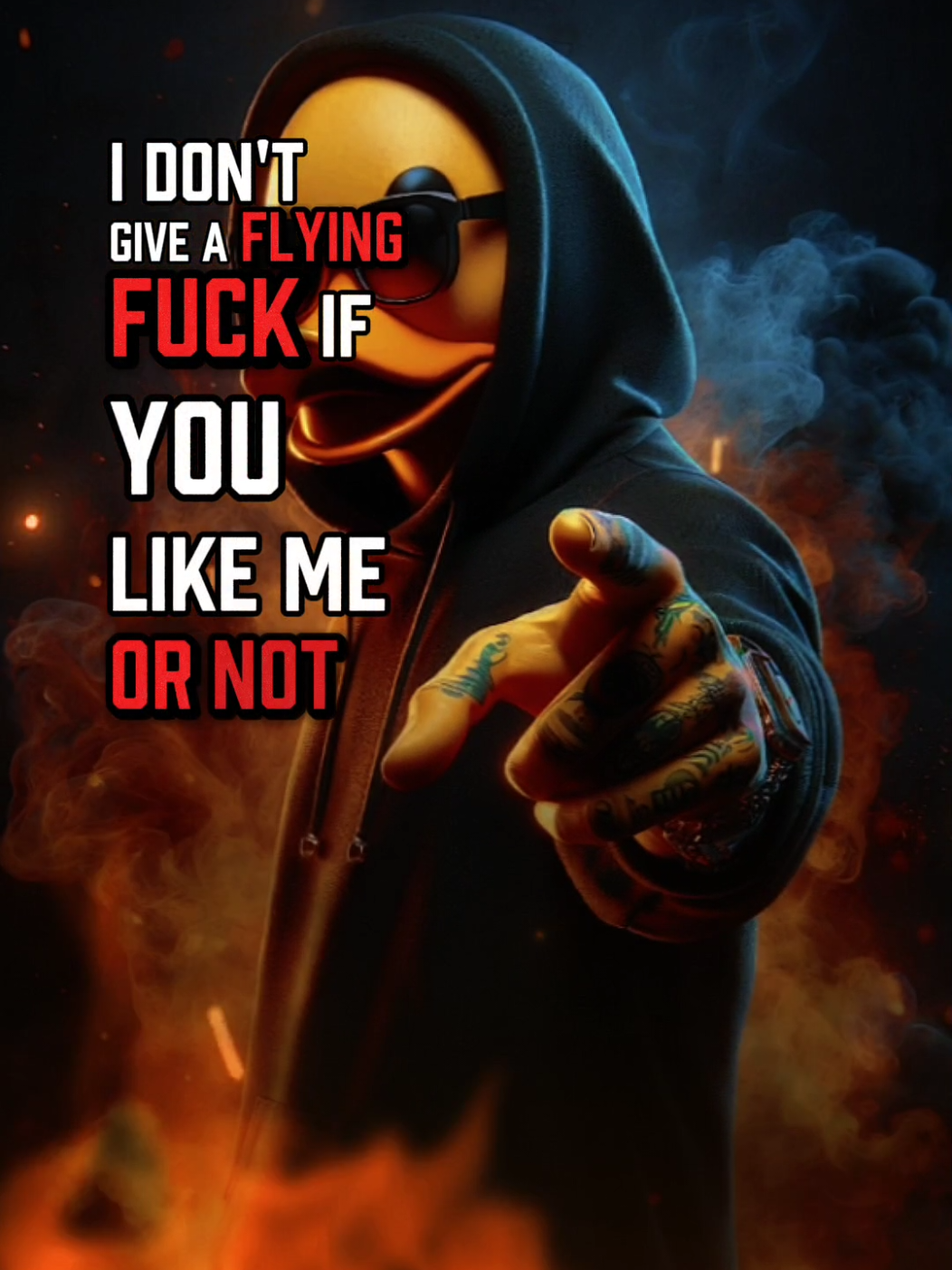 Love me or hate me!🤣@𝗧𝗵𝗲 𝗗𝗮𝗶𝗹𝘆 𝗥𝗶𝘀𝗲#hatersgonnahate #fakefriends #idgaf #nofucksgiven #fofo #quotesthathitdifferent #quotesthathithard #relatablequotes 