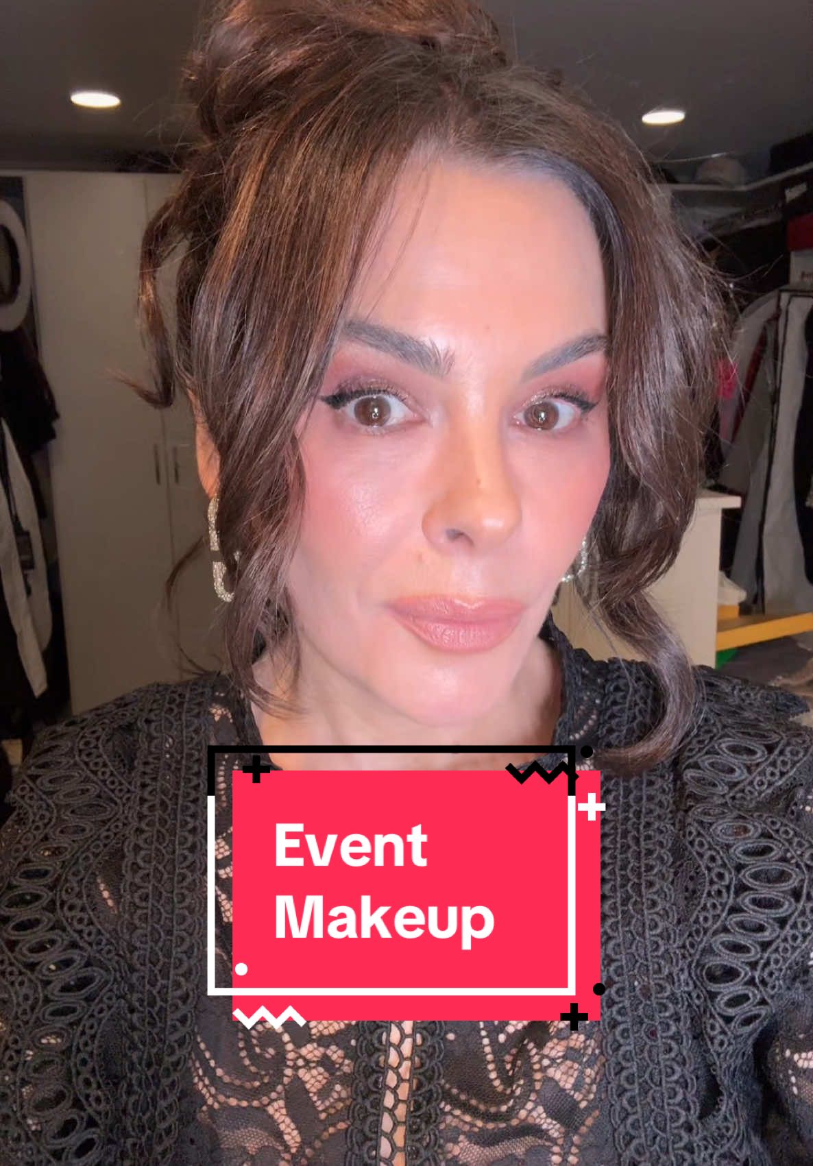 Get ready with me for a cocktail event #makeupover40 #genx #mua #makeuptutorial #eventmakeup #easymakeup #quickmakeup #over40 #millenial #getreadywithme #grwm #fyp