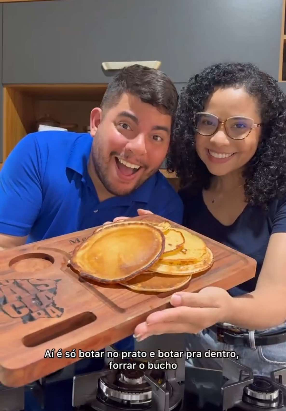 Bora fazer bruaca? Tu chama como? Mais sabor e carinho em suas receitas é com a @farinhadonamaria, uma marca Grande Moinho Cearense  Ingredientes  - 2 xicaras (chá) de farinha de trigo Dona Maria (240g) - ⁠1 1/2 xícara (chá) de água ou leite (360ml) - ⁠3/4 xícara (chá) de açúcar (160g) ou 10 colheres (sopa) - ⁠Uma pitada de sal - ⁠1 ovo *publicidade #FarinhaDonaMaria