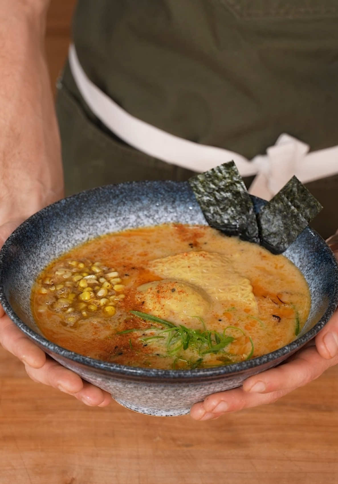 Pasta in ramen feels right #food #chef 