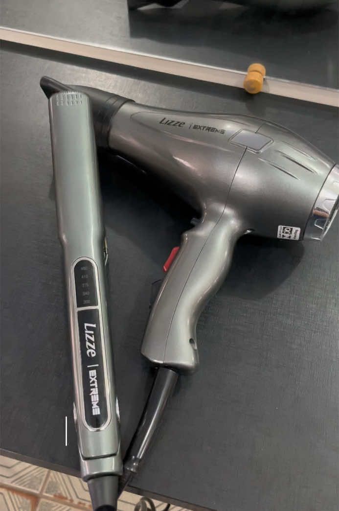 Secador e Prancha da linha Lizze Extreme. Vale a pena investir? #lizzeextreme #secador #prancha #alisamento 