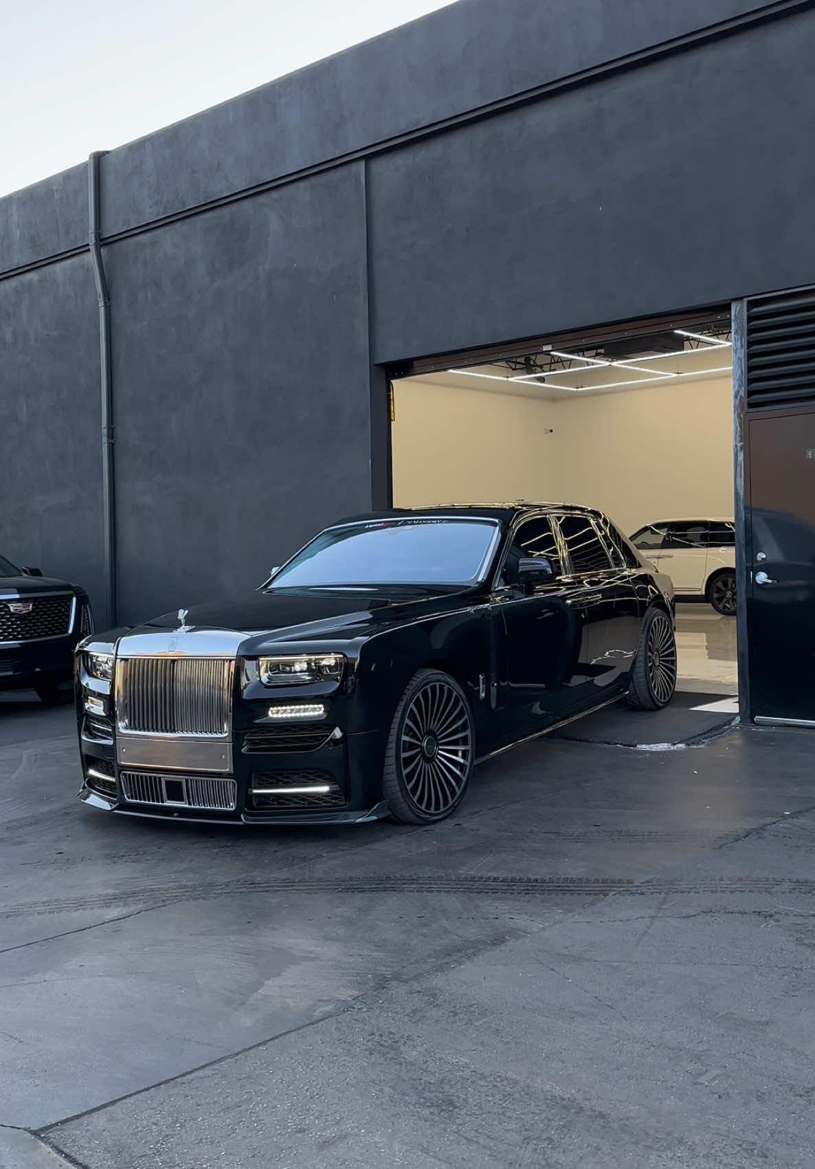 Rolls Royce Phantom with @MANSORY kit available at #limitedspec 