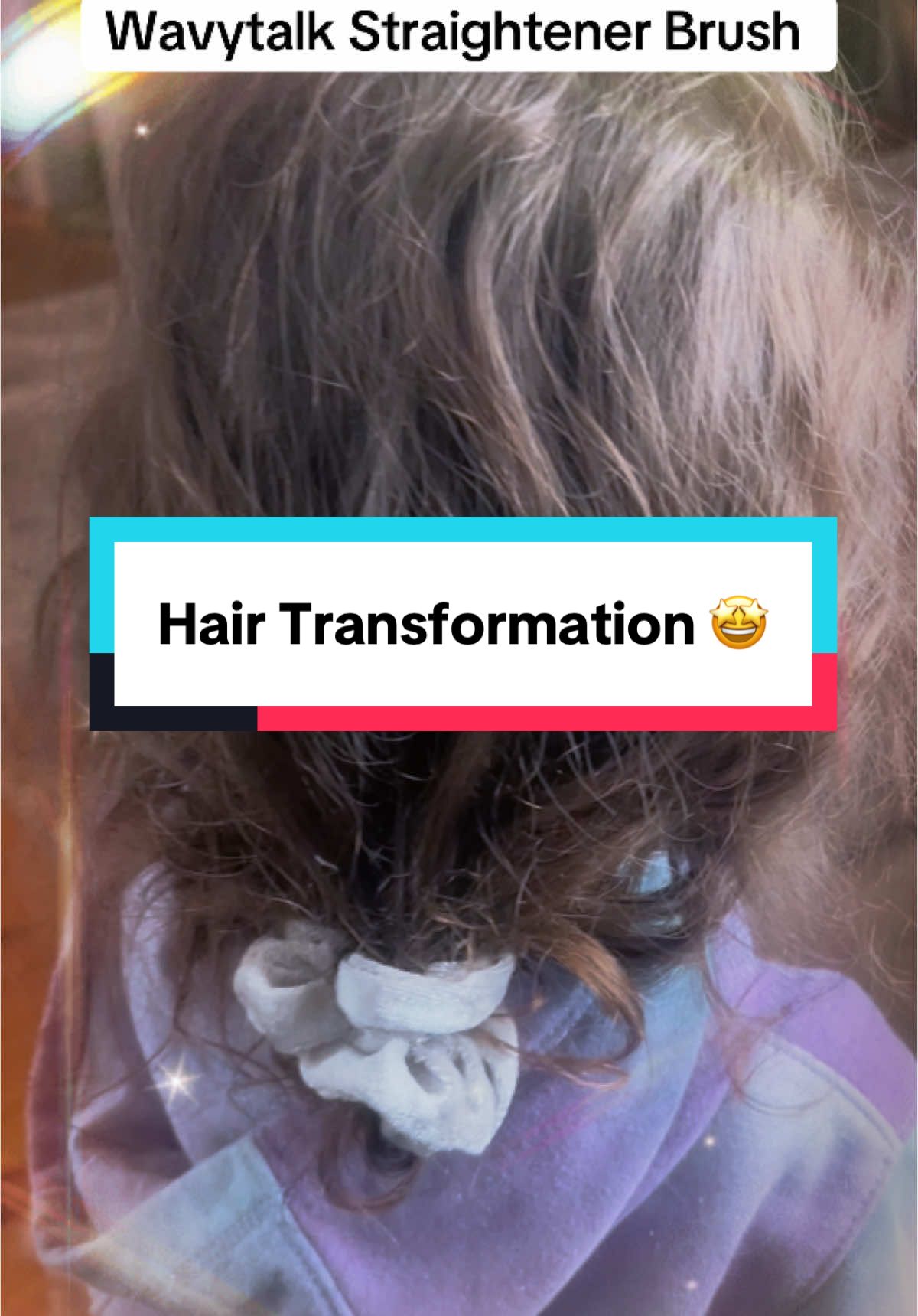 This is easily one of my favorite TTS purchases. #wavytalk #wavytalkhair #wavytalkstraightenerbrush #hairtok 