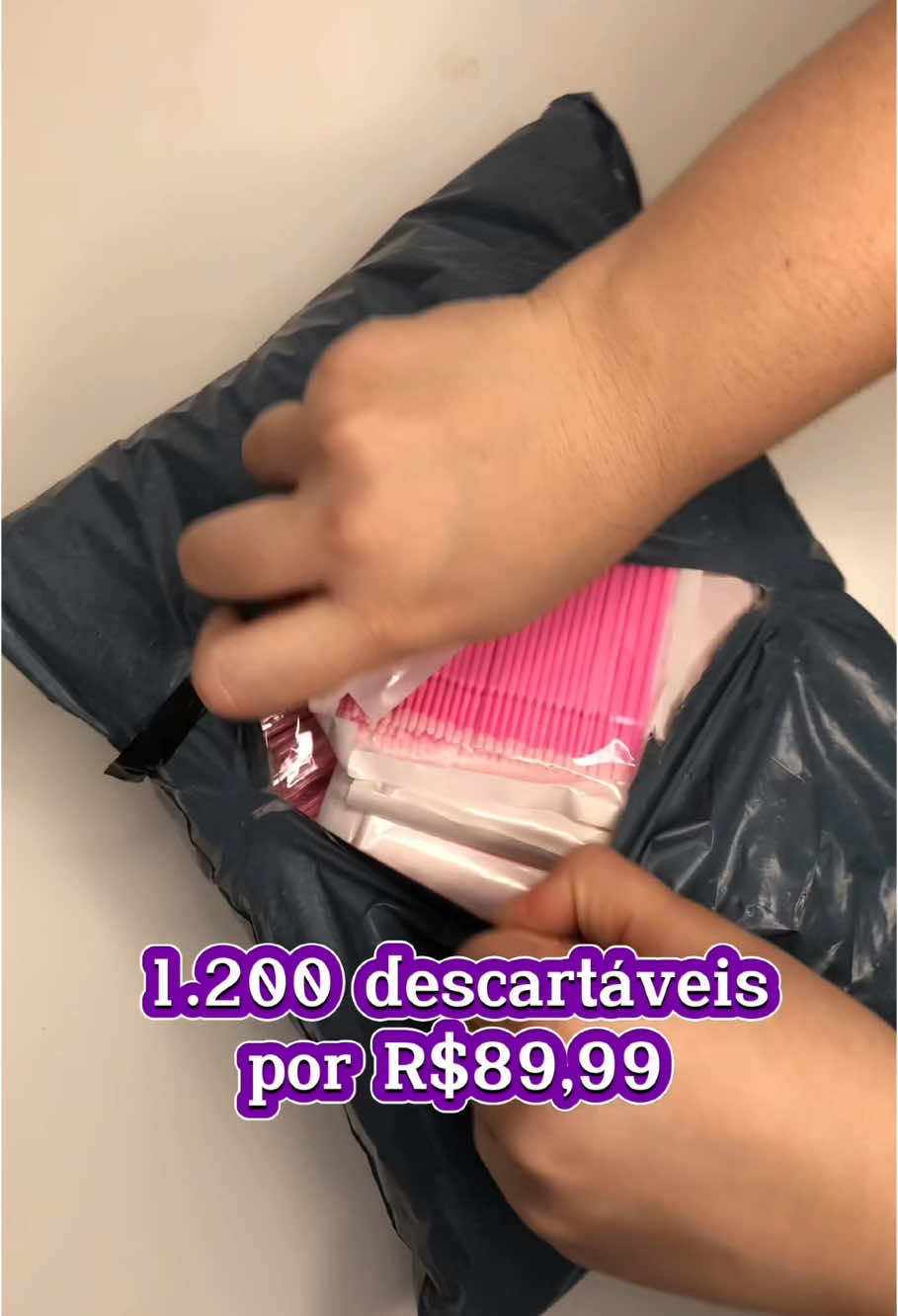 Abastecida 🫶🏻 quem quiser o link só comentar que eu eu envio #descartaveis #shopee #maquiadora #lashdesigner #extensaodecilios 