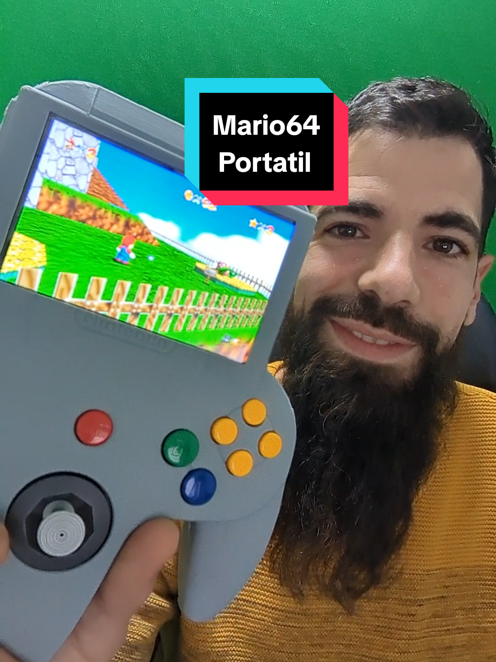 Otro proyecto más! Mando para jugar a la #nintendo64 al juego #mario de manera portatil. He grabado todo el proceso y lo encontraréis juntos a los STL en mi canal #projectoftheweek 