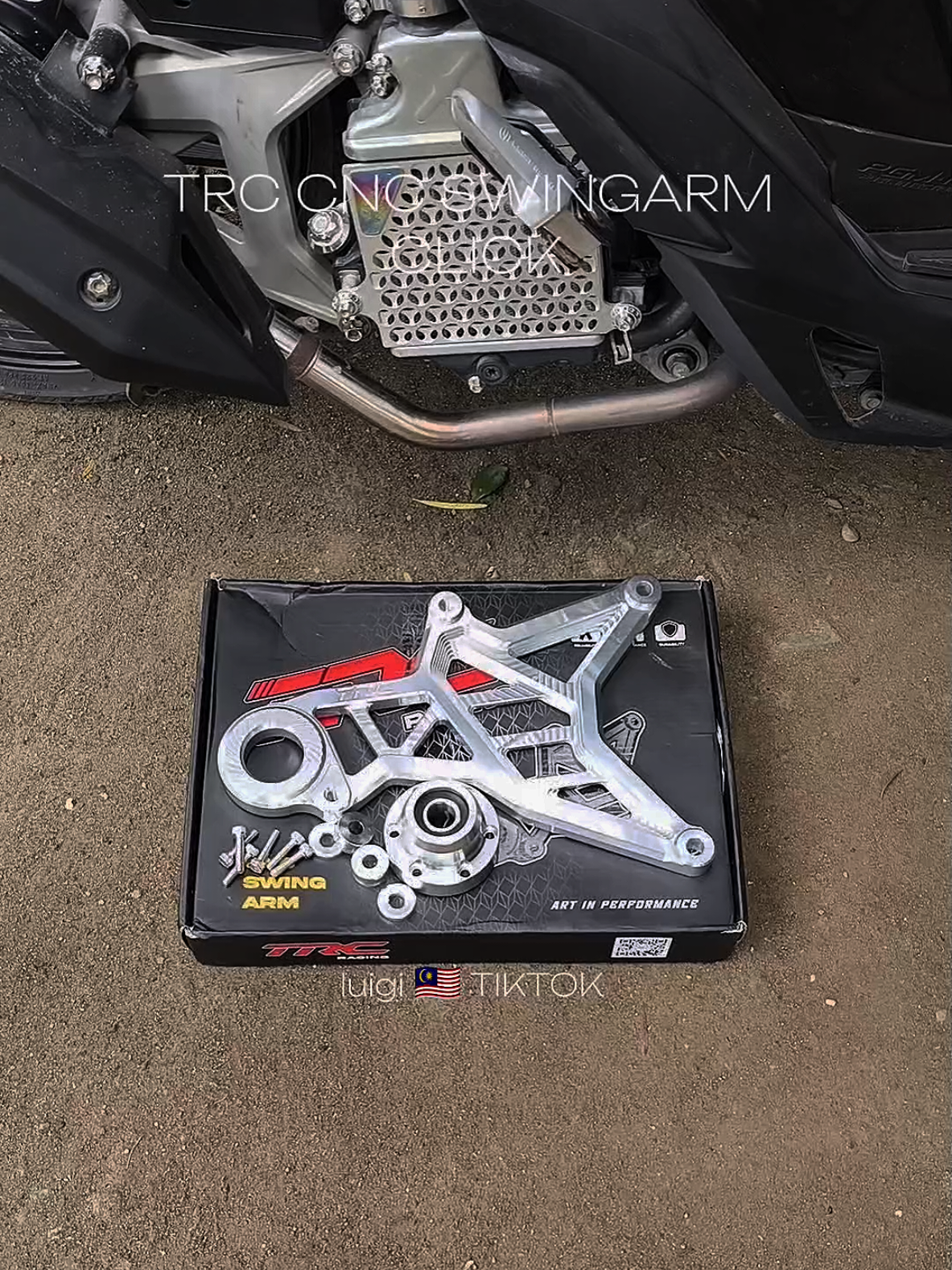 salpakan na trc cnc swingarm for honds click #trcswingarm #trcswingarmclick #trccncswingarmforclick #malaysianconceptinspired🇵🇭 #malaysiandnabohol #fypp 