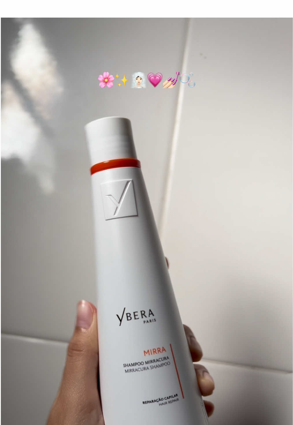 Lavagem no cabelo premium com a linha Mirracura da Ybera Paris! 🫧🧖🏻‍♀️