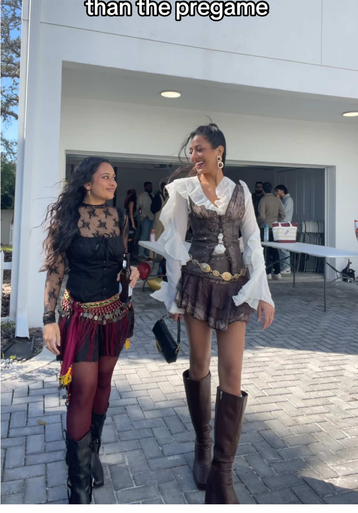 From your friendly neighborhood pirate queens @Urmee Patel723 #gasparilla #gasparillatampa #gaspy #gaspy2025 #gasparillaoutfits 