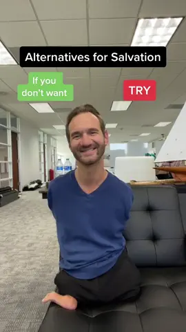 Jesus is the only way. #nickvujicic #fyp #disability #hope #motivation