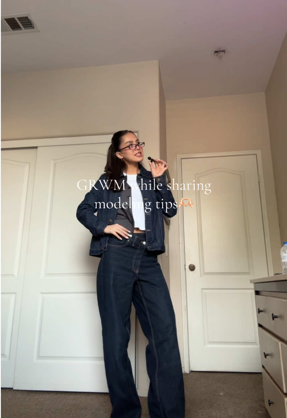 might do more talking videos 🫠#fyp #model #modelingtips #grwm 