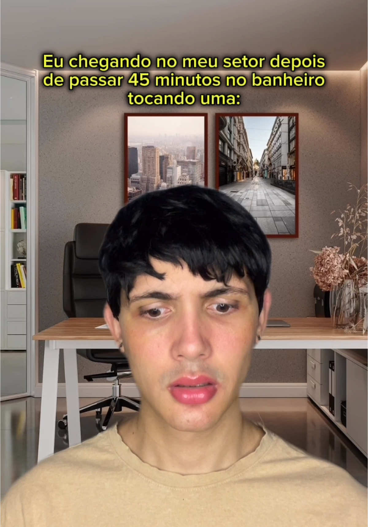 Aff, não gosto quando o chefe fica no meu pé😥 #fyp #explore #vaiprafy 