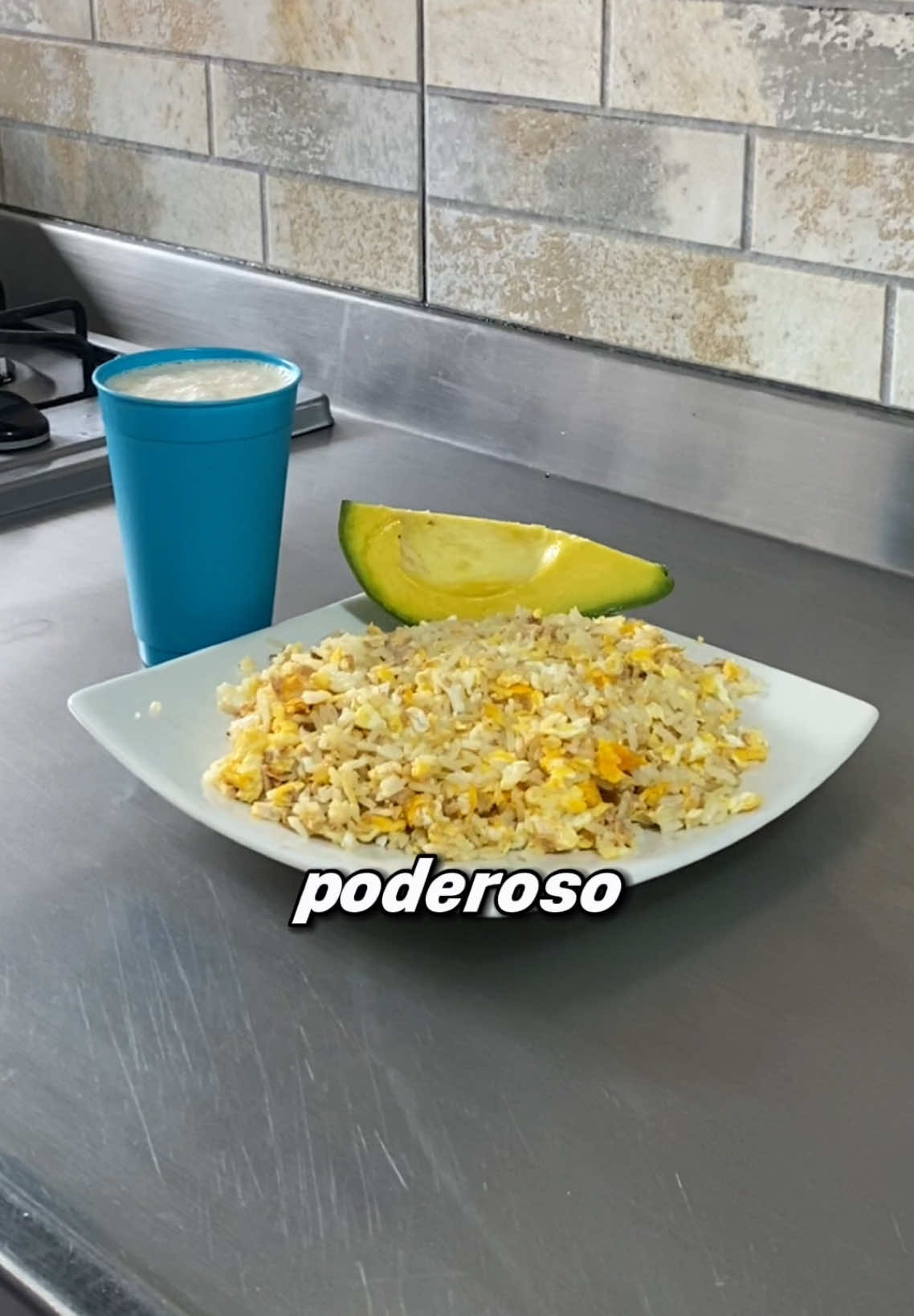 Esta es una excelente opcion de desayuno si estas buscando ganar músculo 💪 #gains #gym #masamuscular #comidasaludable 