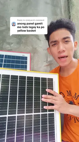 Replying to @cjralyaca Solar panel for solar set up 