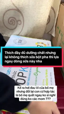 Nếu các mom nào ko thích dùng sữa bột cho con thì TH topkid organic là lựa chọn tốt nha. #xuhuongtiktok #xuhuong #thtruemilk 