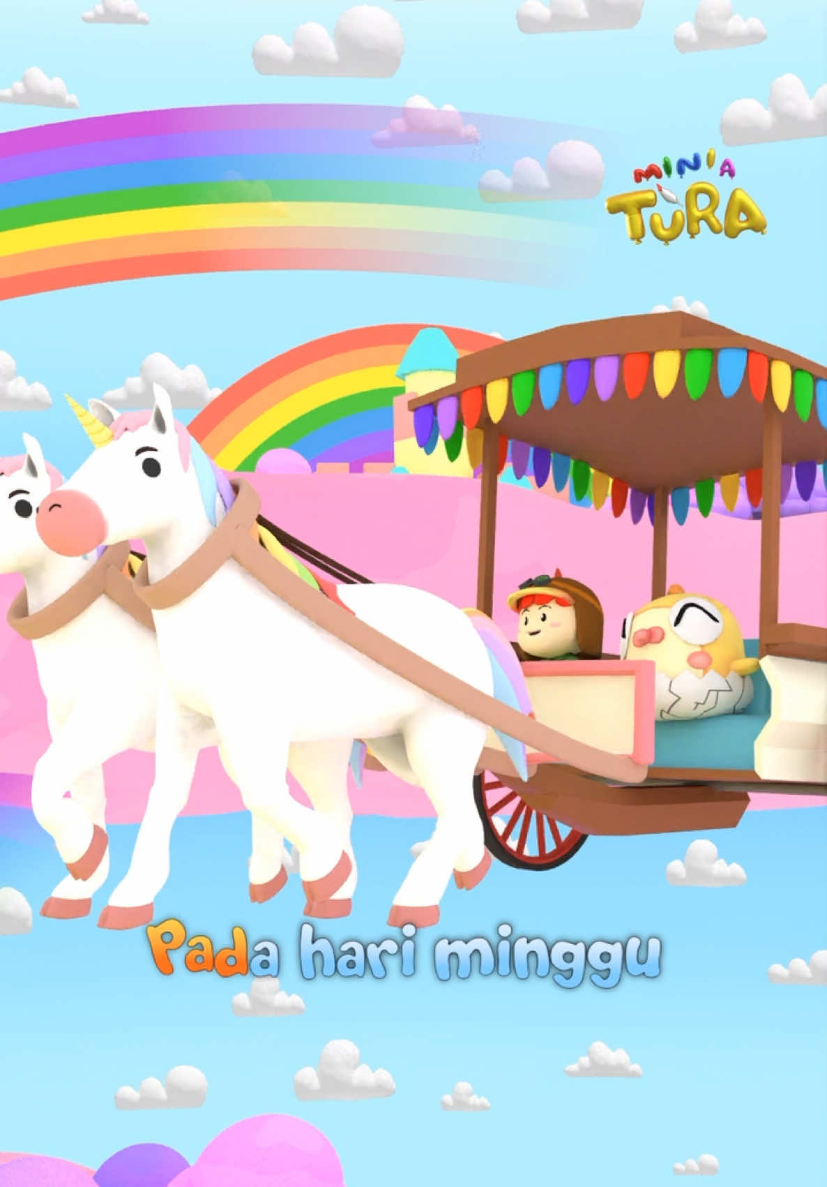 Naik Delman Unicorn | Animasi Lagu Anak Indonesia #fyp #lagu #laguanak #laguanakindonesia #laguviral #anakviral #kidssongs #kids #preschool #song #miniatura #unicorn #delman #minggu #sunday #naikdelmanistimewa
