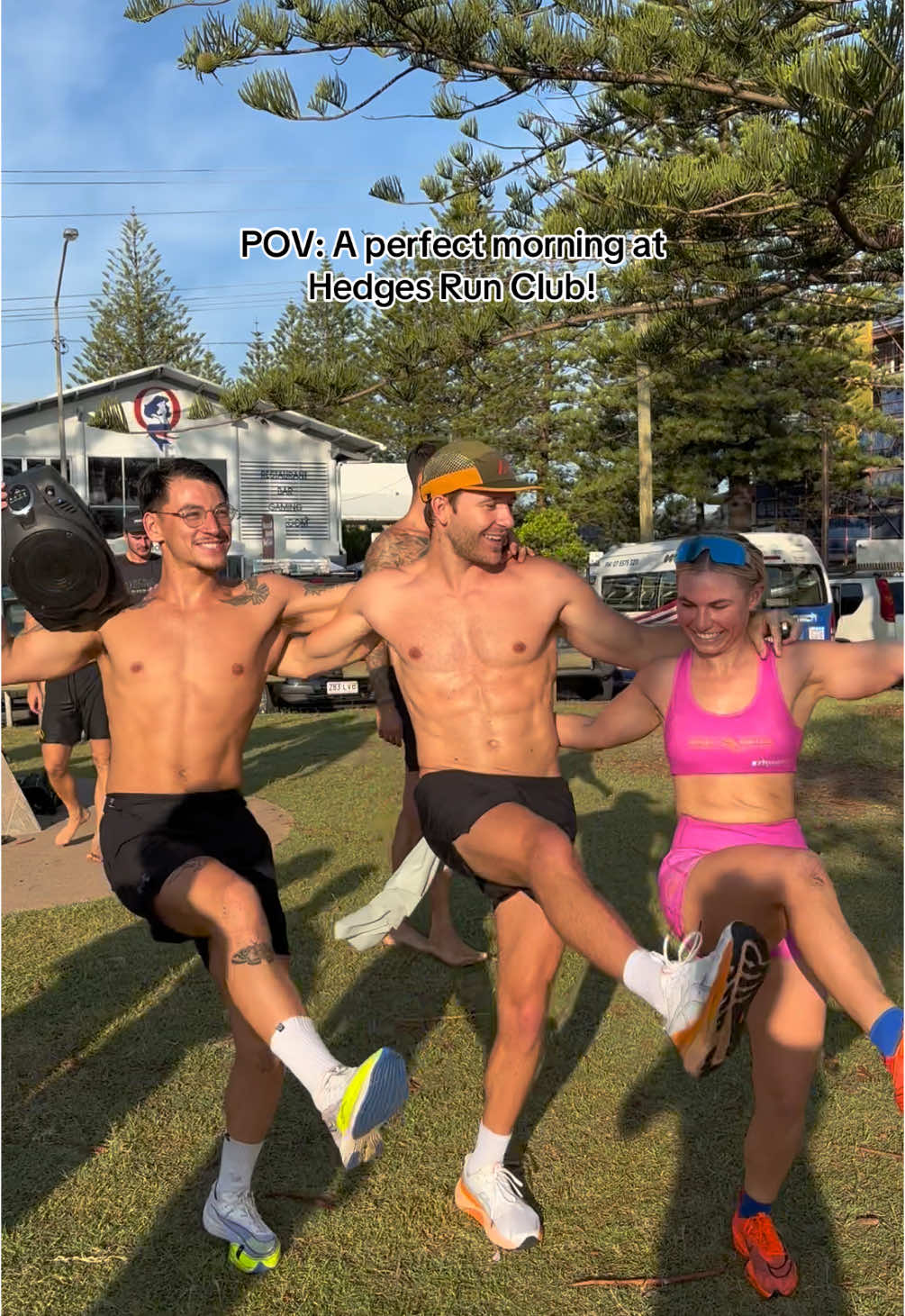 POV: You joined a sunrise run club and had the BEST time!!! 🌞🏃🏽‍♀️💪🏽 #goldcoast #runclub #Running 