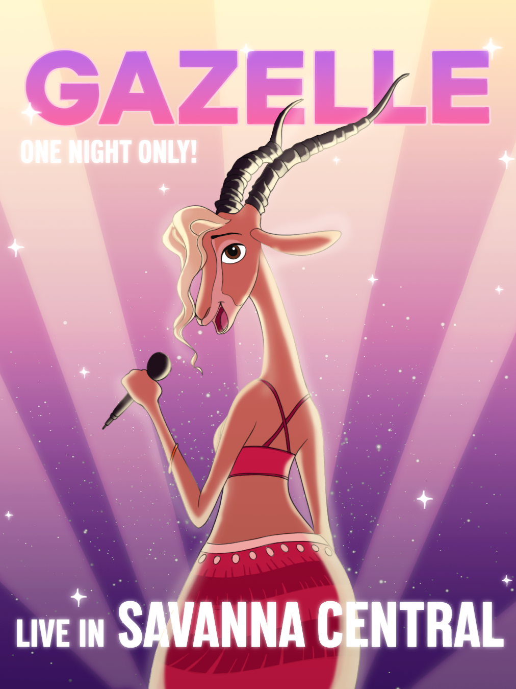 We just know Gazelle would sweep the board if she were nominated. Stream Zootopia on @disneyplus.