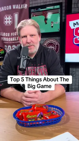 #ad @Reeses presents Brandons Top 5 things about the big game