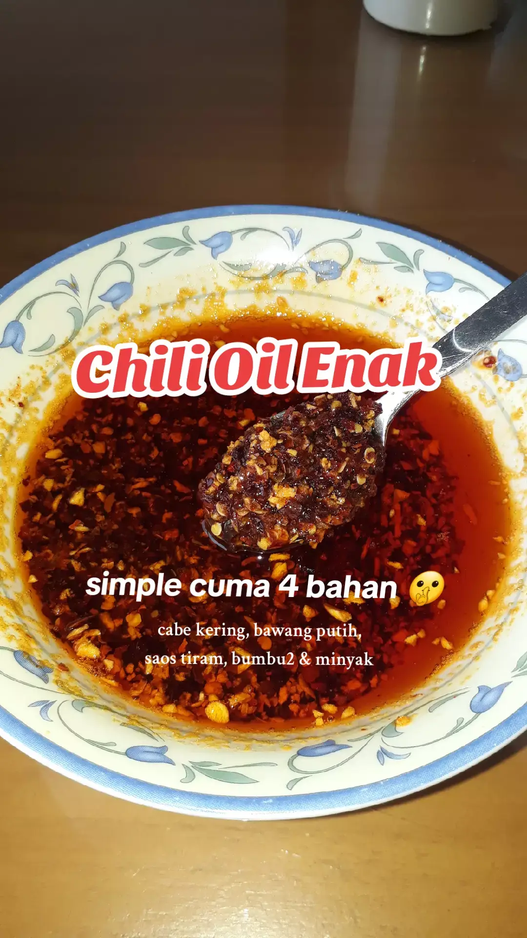 #chilioil #resepsimple #reseptiktok 